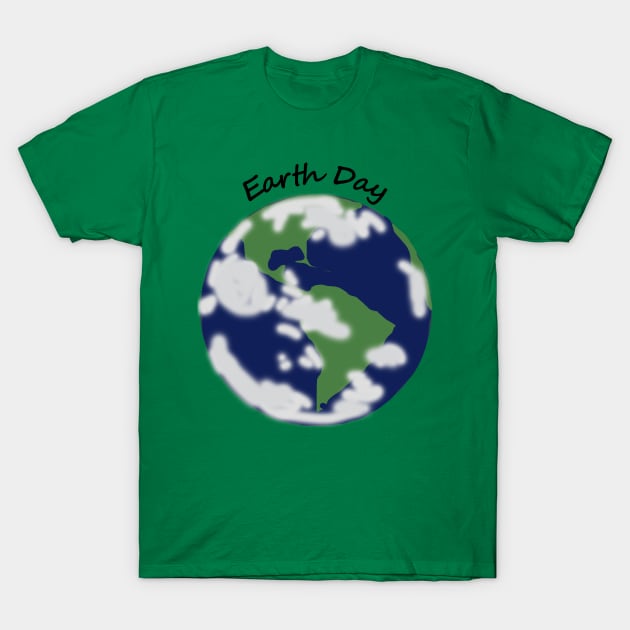 Planet Earth Day T-Shirt by ellenhenryart